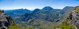 Fototapeta Do pokoju - La Réunion, Cirque de Mafate valley Panorama 