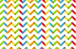 Zig zag kids seamless pattern. Abstract colorful vector background. Joy playful vector graphics