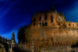 Rome, Italy. Castel sant'Angelo riflesso nel Tevere