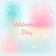 © Didem Hizar - Valentines background. Abstract hearts bokeh as background Valentine day