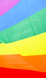 © Abhishek Kumar Sah - LGBTQ pride flag. Rainbow color flag. Gay and Lesbian pride concept. LGBTQ+ backgrounds with extra copy space.