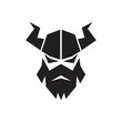 viking logo vector graphic abstract template