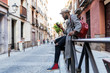 © Santi Nunez/Stocksy - African man using mobile phone