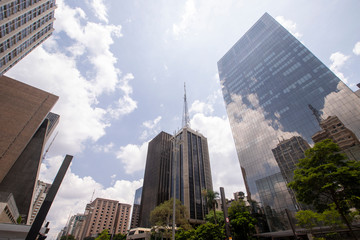 Wall Mural - avenue Paulista, Sao Paulo Brazil