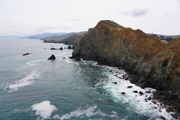 Wall Mural - Beautiful Pacific coast in California