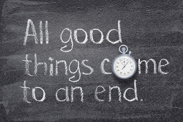 Wall Mural - come to end watch