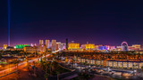 Fototapeta Góry - Skyline of the Casinos and Hotels of Las Vegas Strip