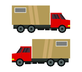 Wall Mural - delivery truck