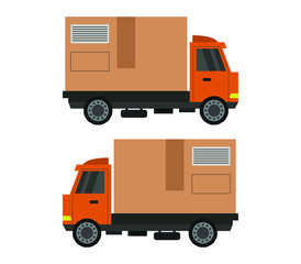 Wall Mural - delivery truck