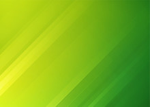 Abstract Green Vector Background With Stripes
