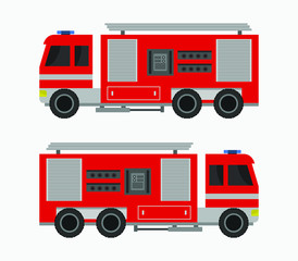 Poster - fire truck