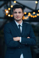 Poster - portrait of a businessman