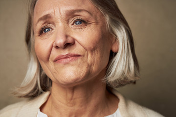 Wall Mural - portrait of senior woman