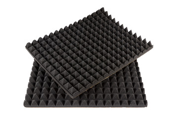 Acoustic sponge - Acoustic foam - fire retardant 50 dns Pyramid Sponge.