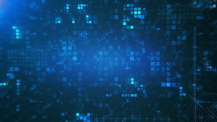 Futuristic Digital Technology Abstract Background.