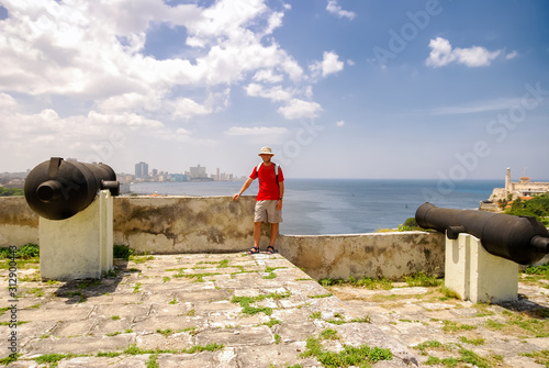 Cuadros en Lienzo Fortaleza de San Carlos de la Cabana (Fort of Saint Charles) is 18th-century fortress complex, located on elevated eastern side of harbor entrance in Havana, Cuba