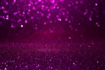 Wall Mural - pink rose bokeh,circle abstract light background,pink gold shining lights, sparkling glittering vale