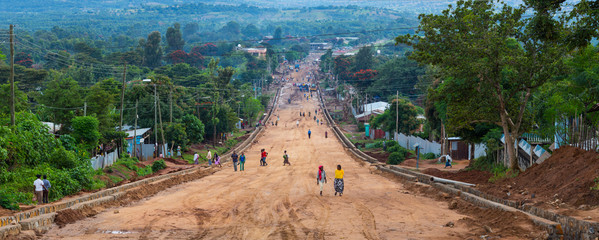 jinka town, naciones, ethiopia, africa