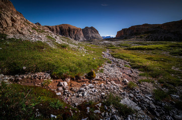 Wall Mural - beautiful mountain side at day