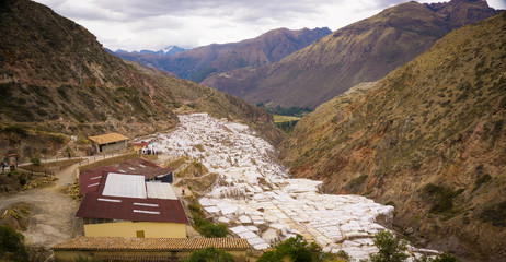 Canvas Print - Salineras de Maras Peru Cusco