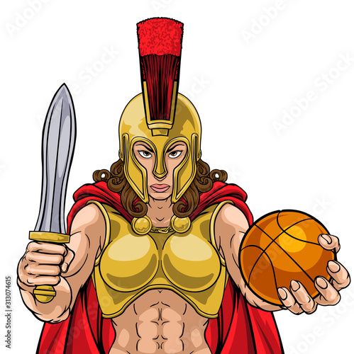 A Spartan or Trojan female ...