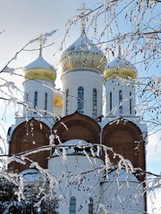 Poster - church in winter