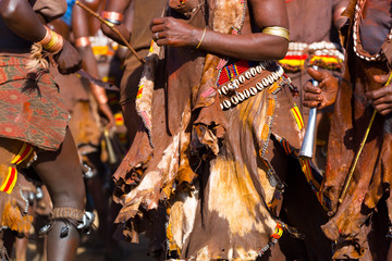 Wall Mural - hamer people, omo valley, naciones, ethiopia, africa