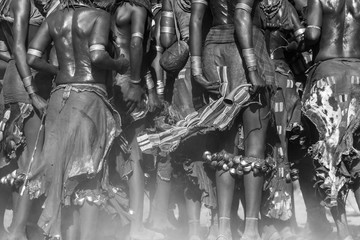 Wall Mural - hamer people, omo valley, naciones, ethiopia, africa