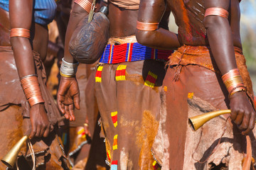 Wall Mural - hamer people, omo valley, naciones, ethiopia, africa