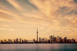Toronto Canada Skyline Harbourfront Lake Ontario