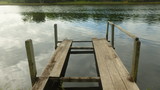 Fototapeta Pomosty - pier on the lake
