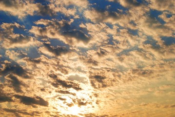 sky with clouds