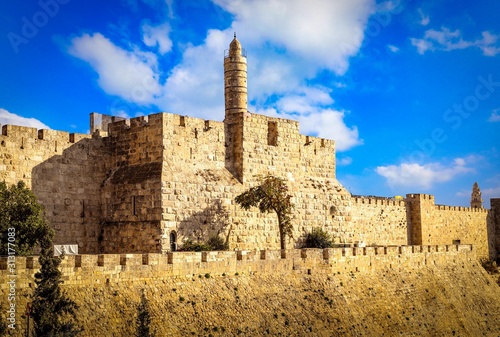 Cuadros en Lienzo The Tower of David, also known as the Jerusalem Citadel,