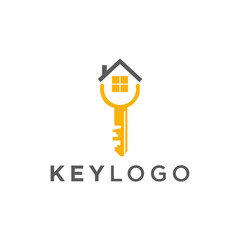 Key Logo Template Design Vector Illustration