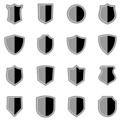 Wall Mural - shield icon vector design symbol