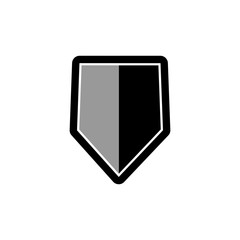 Wall Mural - shield icon vector design symbol