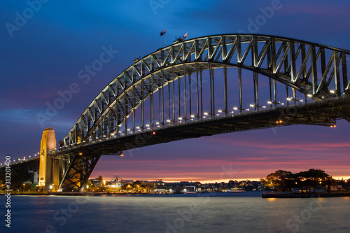  Plakaty mosty   sydney-harbour-bridge-sky