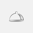 © LiveLove - dish icon vector illustration symbol