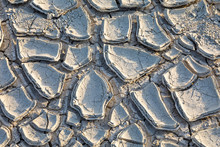 Dry Cracked Desert Texture Close Up