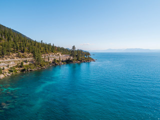 Wall Mural - Aerial of Emerald Bay, Lake Tahoe, Nevada