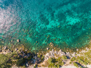 Wall Mural - Aerial of Emerald Bay, Lake Tahoe, Nevada