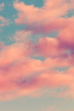Fototapeta  - sky with pink clouds background image