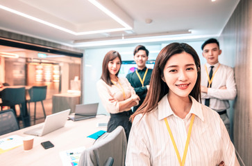 Wall Mural - success  Business team  in conference  room