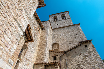 medieval streets and houses