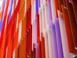 © darkfoxelixir - acrylic plastic sheet interior slope line and color orange purple red