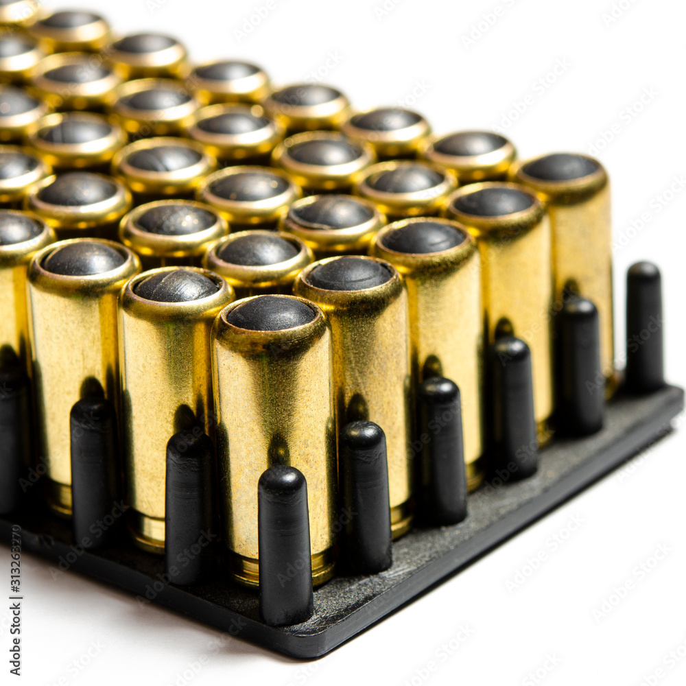 Rubber Rifle Rounds Rubber cartridges for a traumatic pistol are in the form for cartridges ...