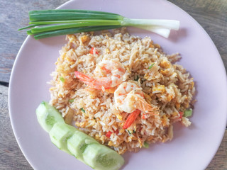 Crab Fried Rice - Fried rice style Thailand