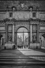 Wall Mural - Rome Piazza Del Popolo North Gate