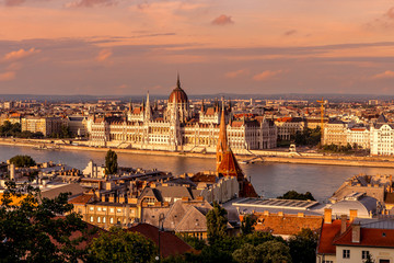 Hungarian Parliament Building, Budapest, Hungary