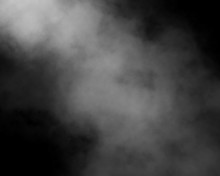 Gray And Black Fog And Smoke And Mist Effect On Black Background And Isolated White Fog On The Black Background